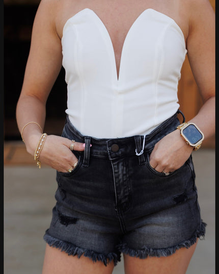 Fun & Games Bodysuit - White
