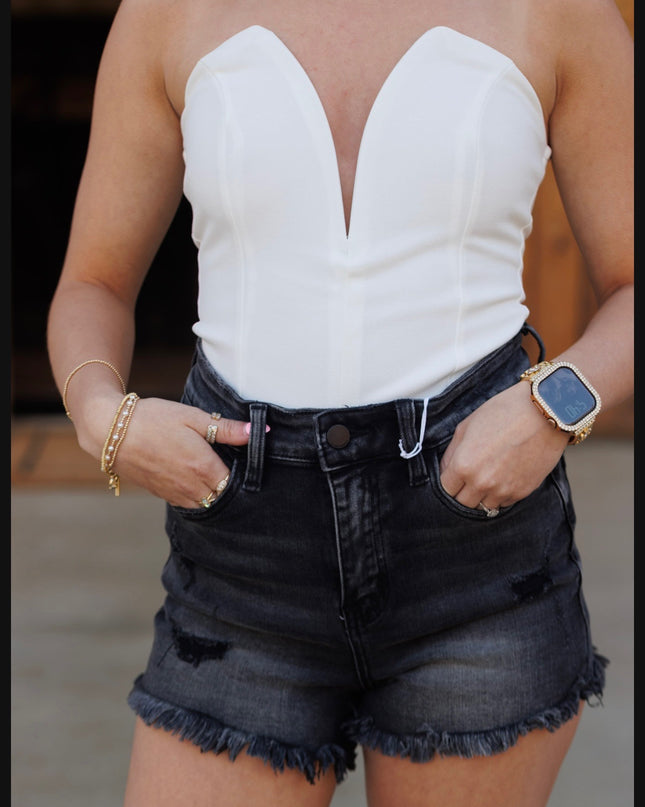 Fun & Games Bodysuit - White
