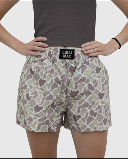 Lulu Mac Camo Boxer Short