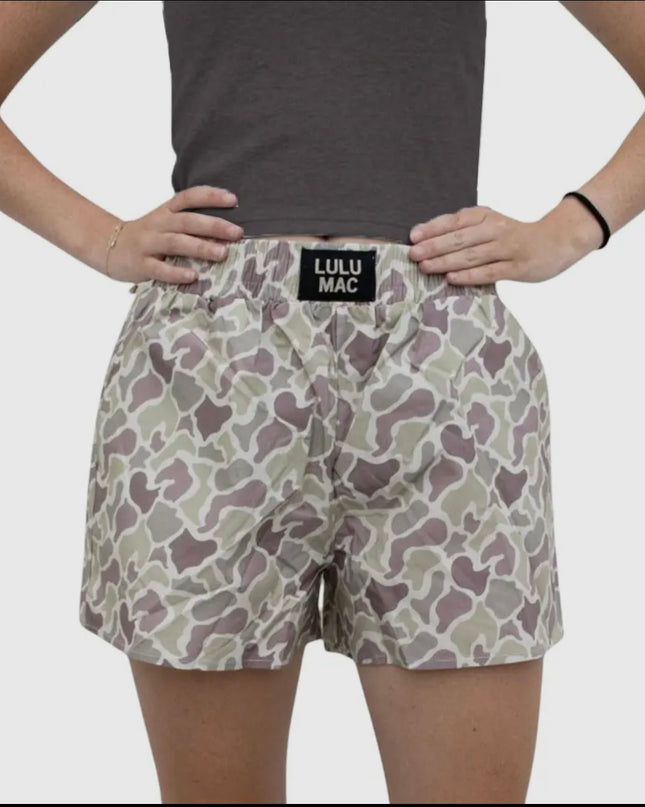 Lulu Mac Camo Boxer Short