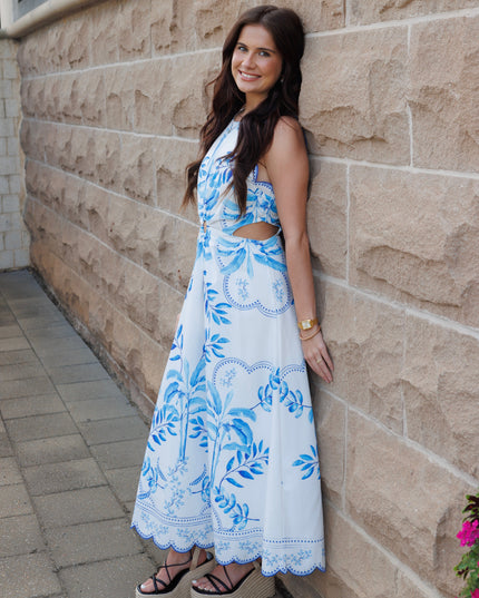 Seaside Dreams Dress - Blue