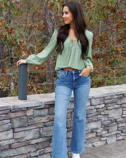 Kendall Top - Olive