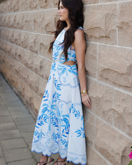 Seaside Dreams Dress - Blue