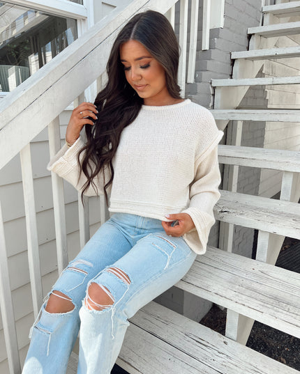 You and Me Sweater - Cream