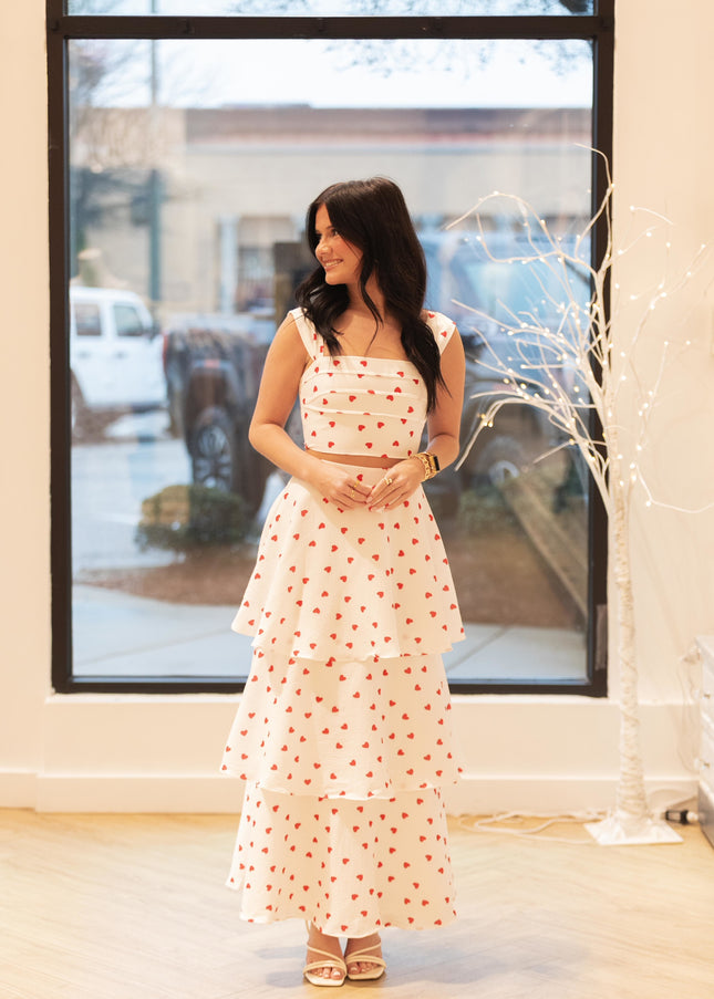 Sweetheart Set - White/Red