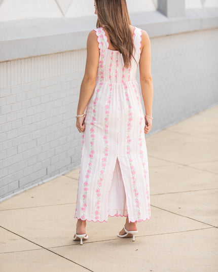 Flower Blossom Dress - Pink