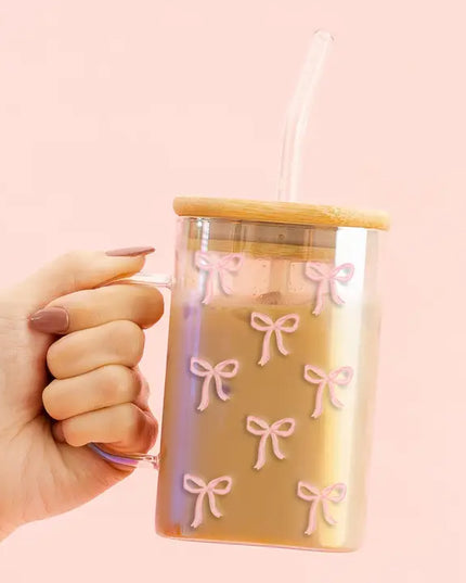 Ceramic Mug With Straw