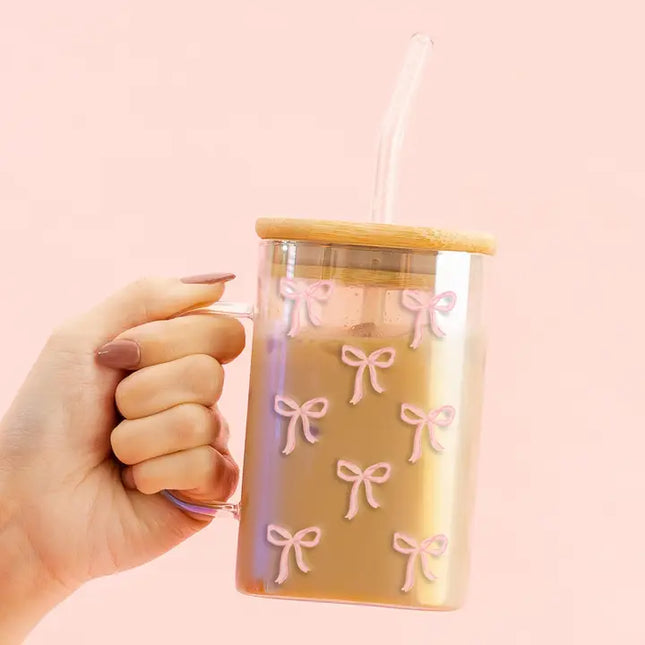 Ceramic Mug With Straw