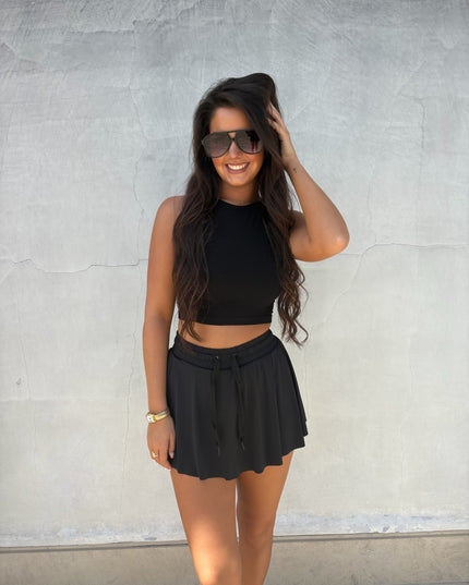 On Point Skirt - Black