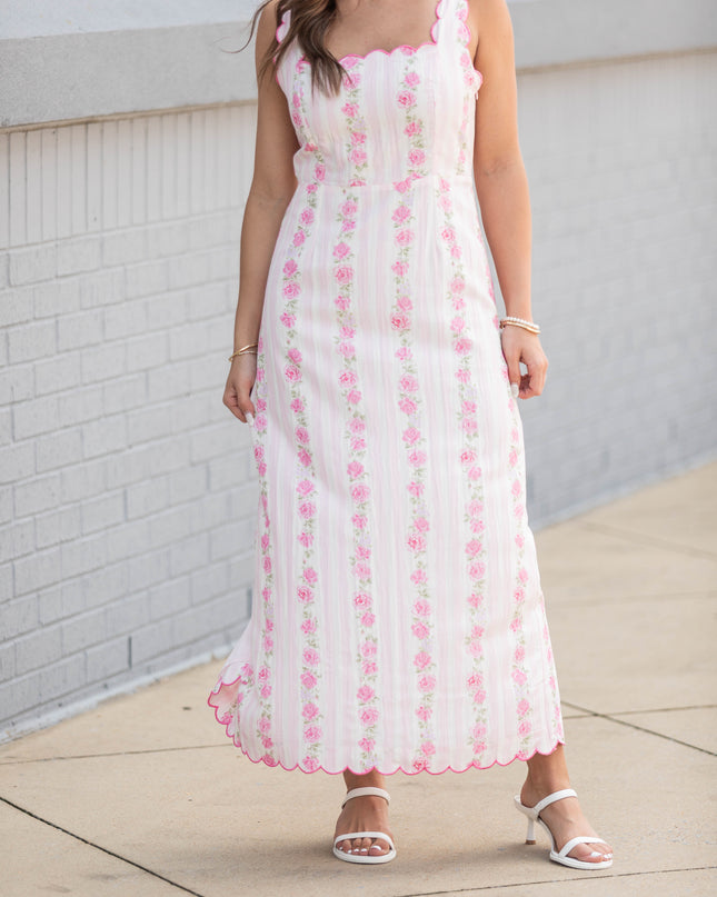 Flower Blossom Dress - Pink