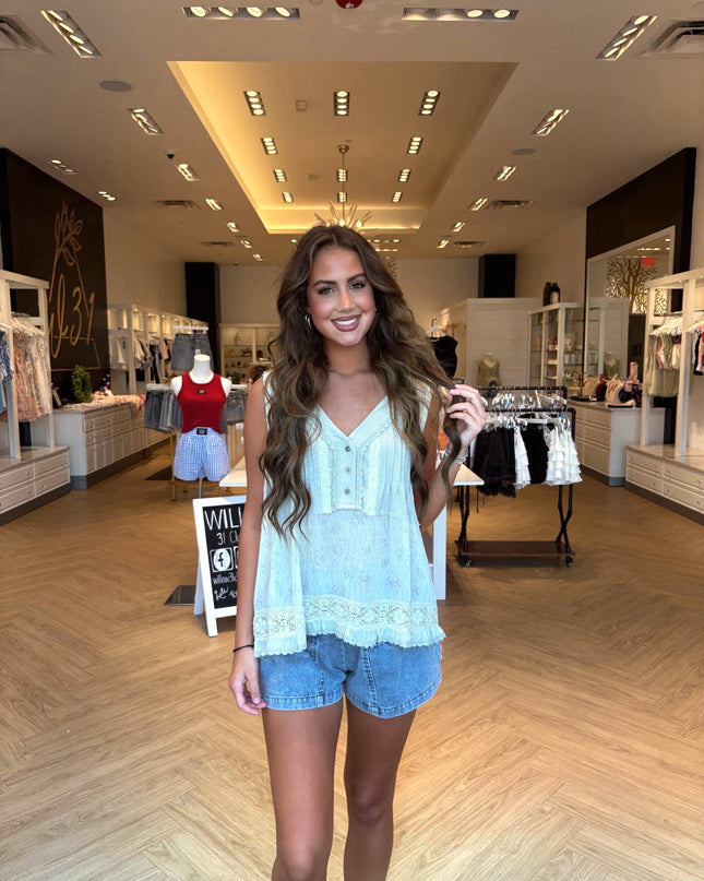 The Lacey Top - Sage