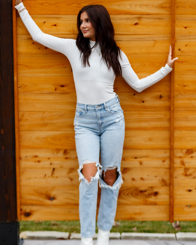 Basic Bodysuit- White