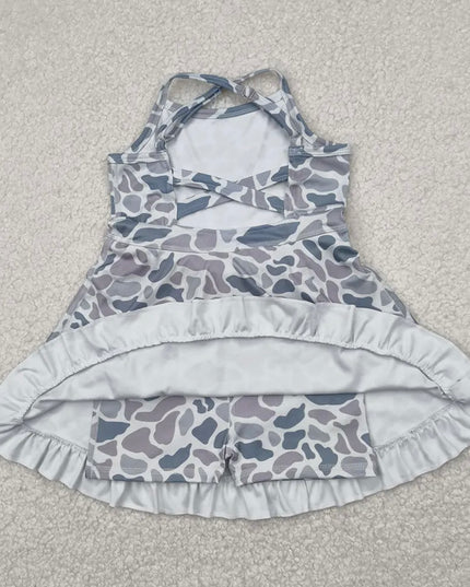 Kids Athletic Dress - Camo