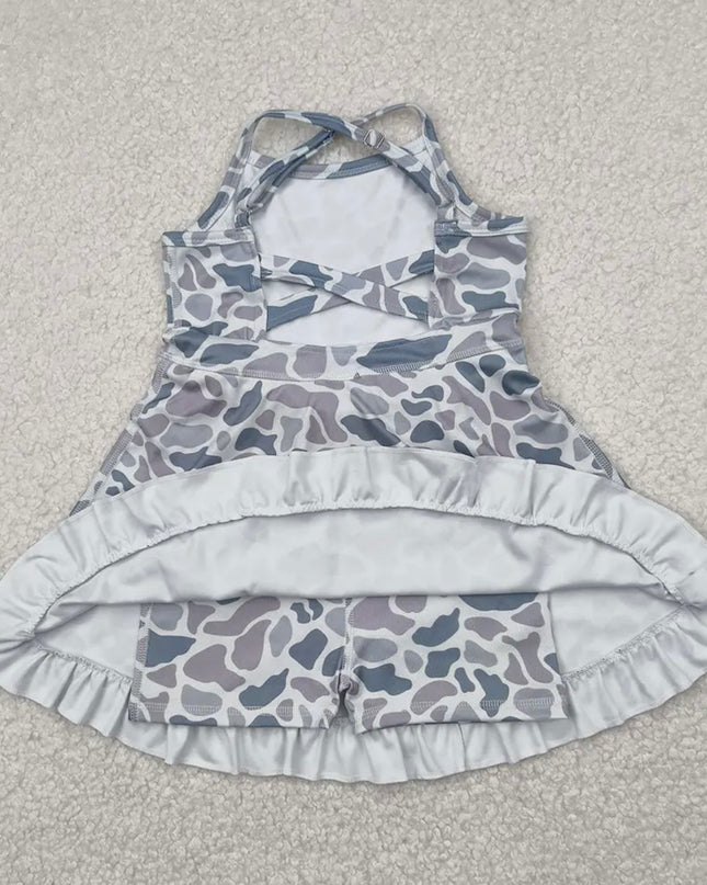 Kids Athletic Dress - Camo