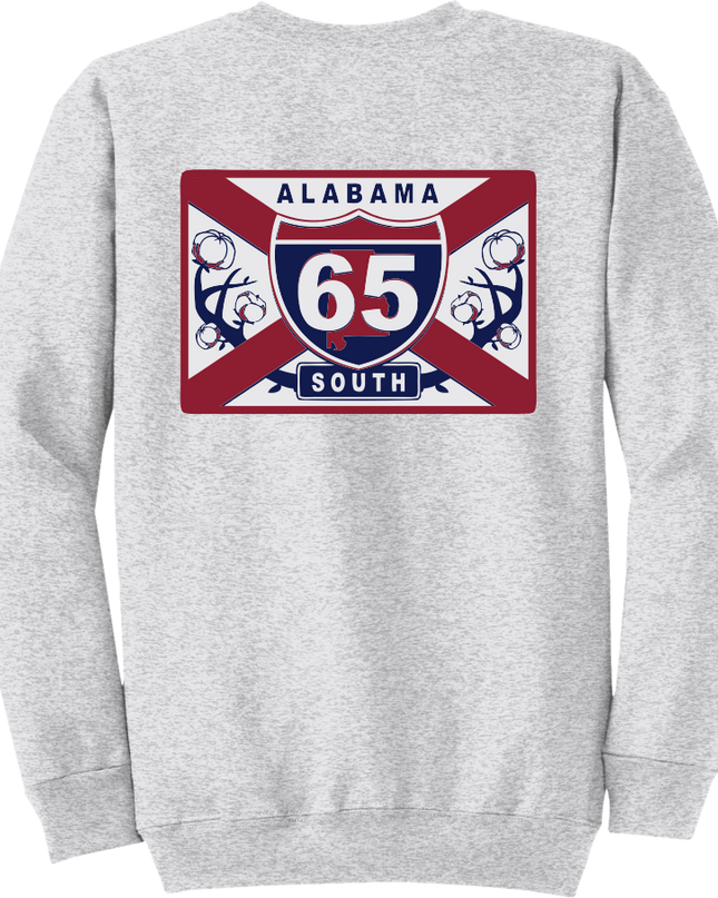65 South-Cotton Logo Sweatshirt