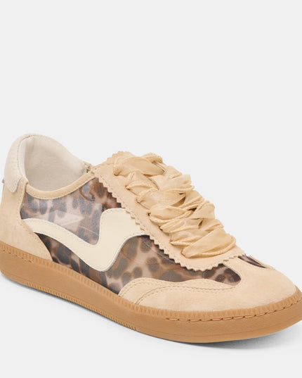 Dolce Vita Mesh Sneakers - LT Leopard Mesh