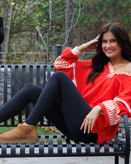 Better Luck Top - Red