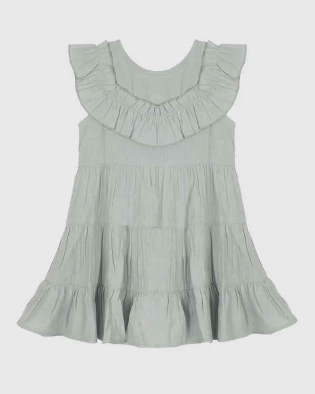 Mila Dress - Green Emerald