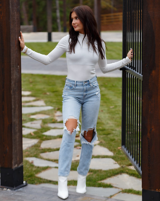 Basic Bodysuit- White