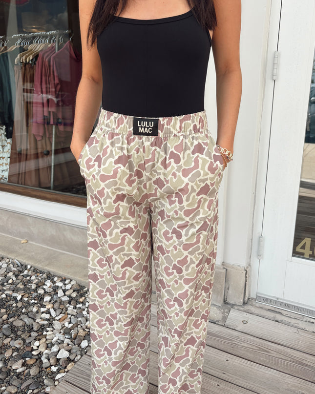 Lulu Mac Pants - Camo