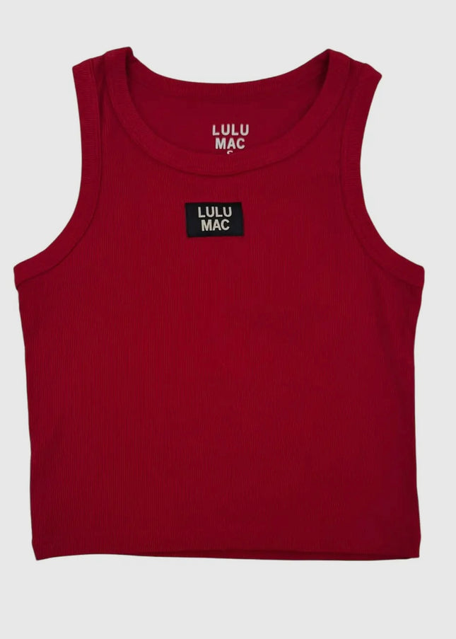 Lulu Mac Solid Tank - Black