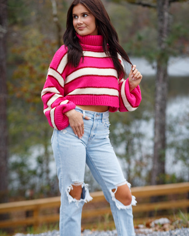 Lulu Sweater - Pink