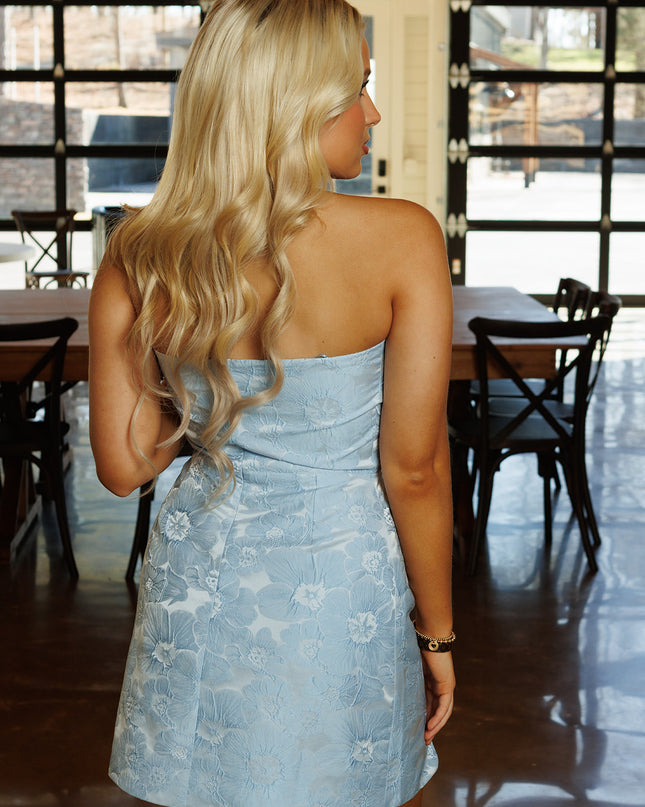 The Lexie Dress - Light Blue