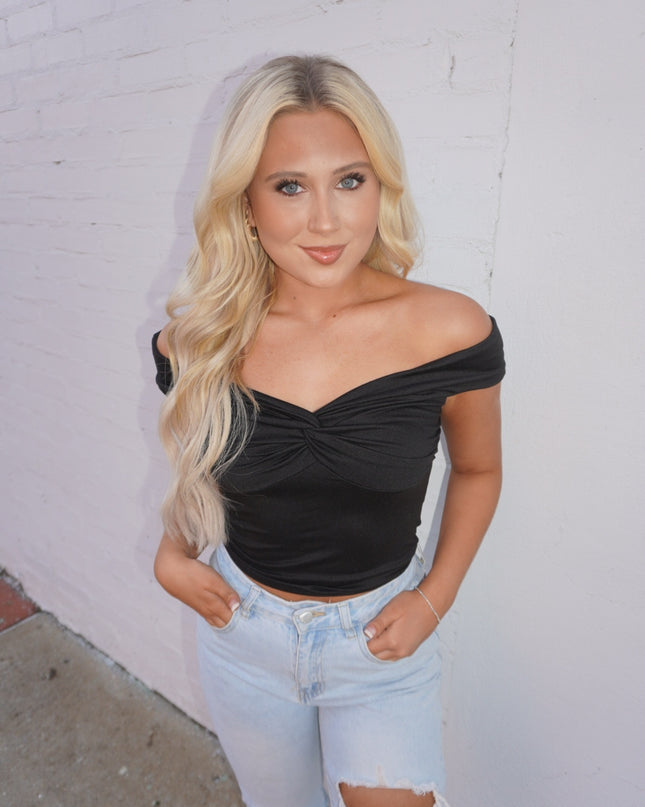 The Lexie Top - Black