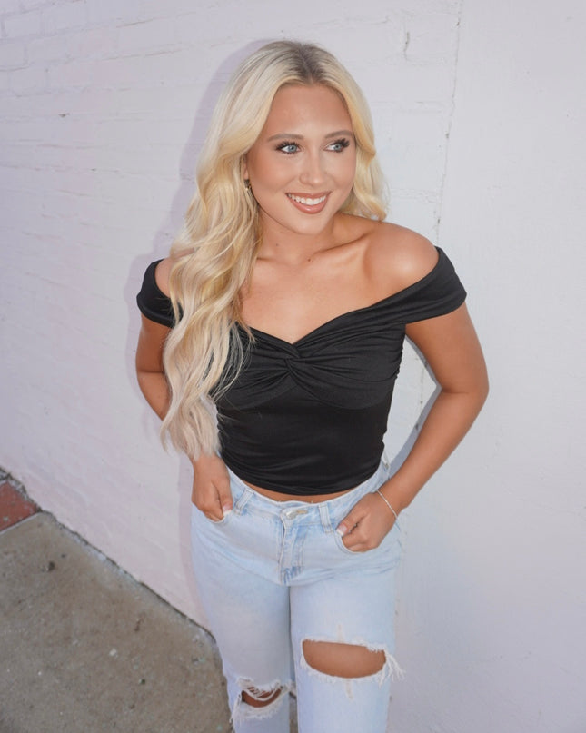 The Lexie Top - Black