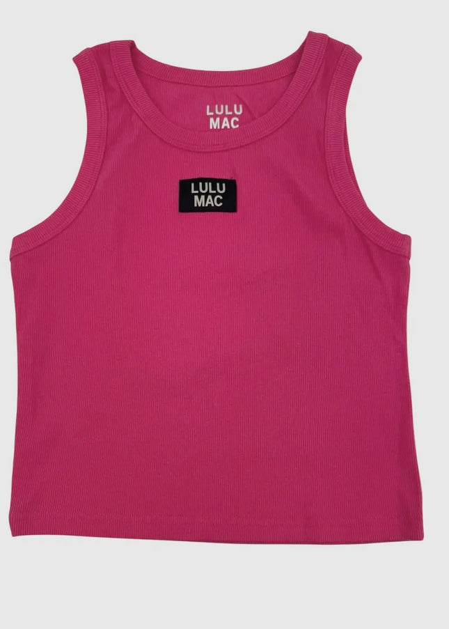 Lulu Mac Solid Tank - Black