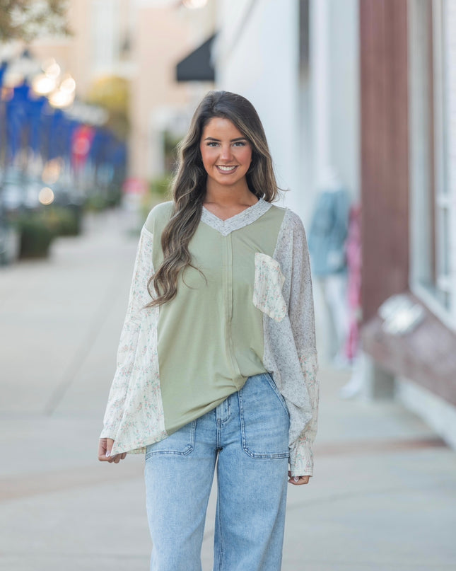 Patchwork Paradise - Multi/Green