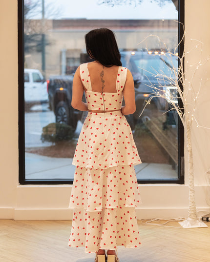 Sweetheart Set - White/Red