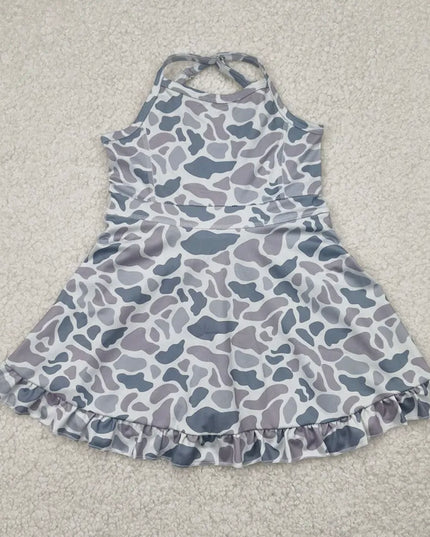Kids Athletic Dress - Camo