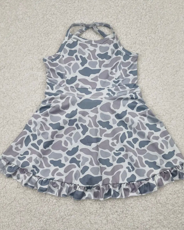 Kids Athletic Dress - Camo