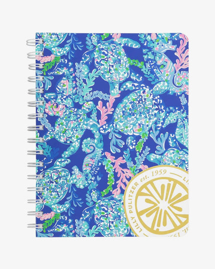 Lilly Pulitzer Mini Notebook - Turtle Villa