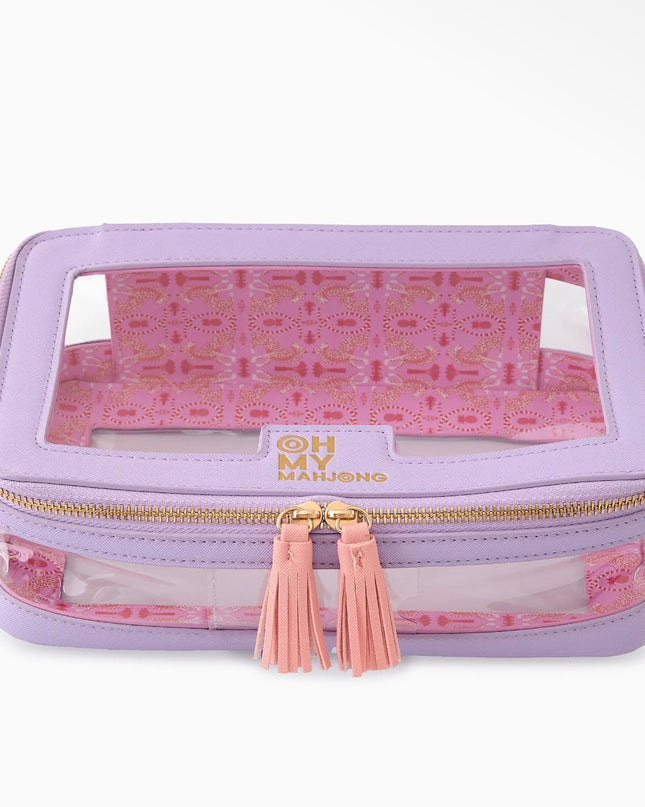 Oh My Mahjong - Lavender Tile Storage Bag