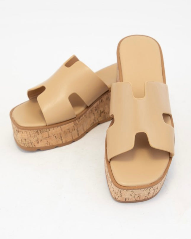 The Earnest Sandal - Taupe