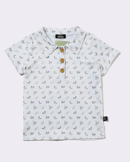 Drake Duck Boys Collar Shirt