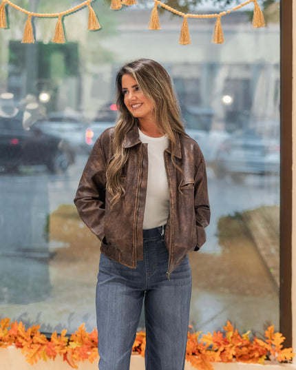 The Outlander Jacket - Rustic Brown