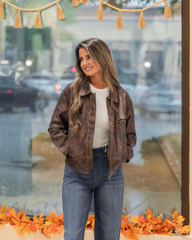 The Outlander Jacket - Rustic Brown