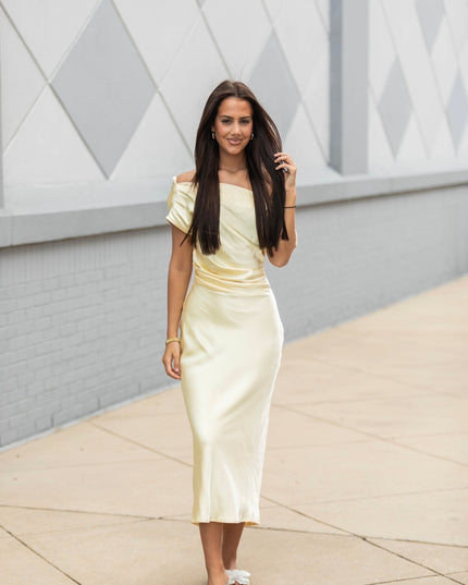 Sunshine In Paradise Midi Dress