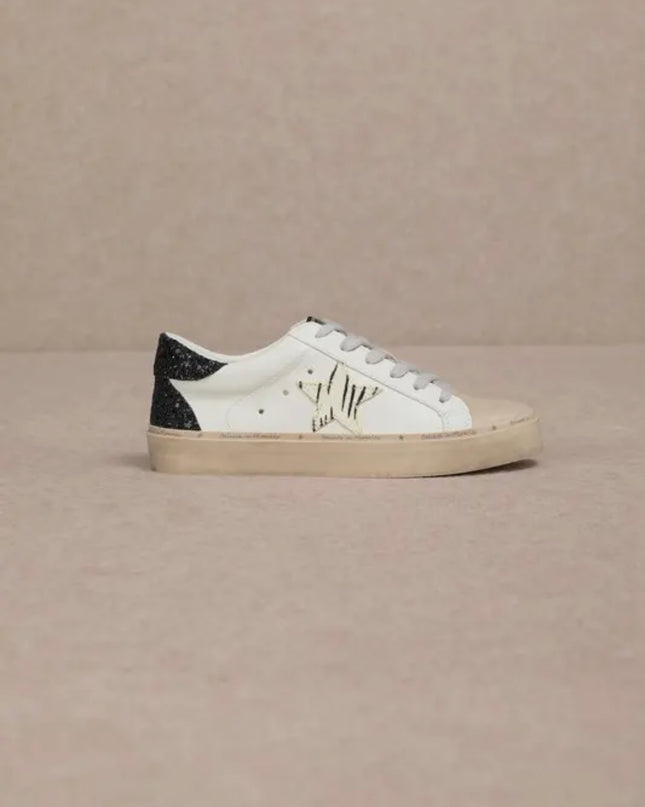 The Reba Sneaker - White/Black