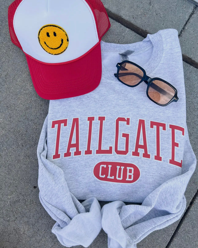 Tailgate Season Sweatshirt - Grey