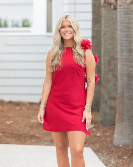 Forever Classy Dress - Red