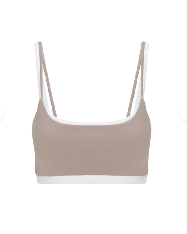 GH Double Layer Bra - Taupe