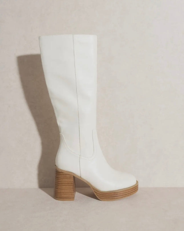 The Juniper Boots - White