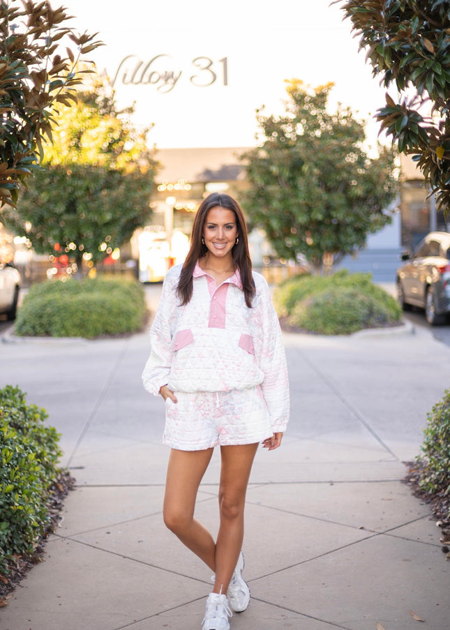 The Quilted Set - Pink