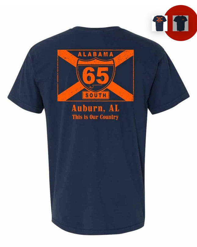 65 South My Town Auburn - Blue