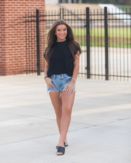 The Katie Top - Black