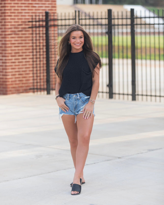 The Katie Top - Black